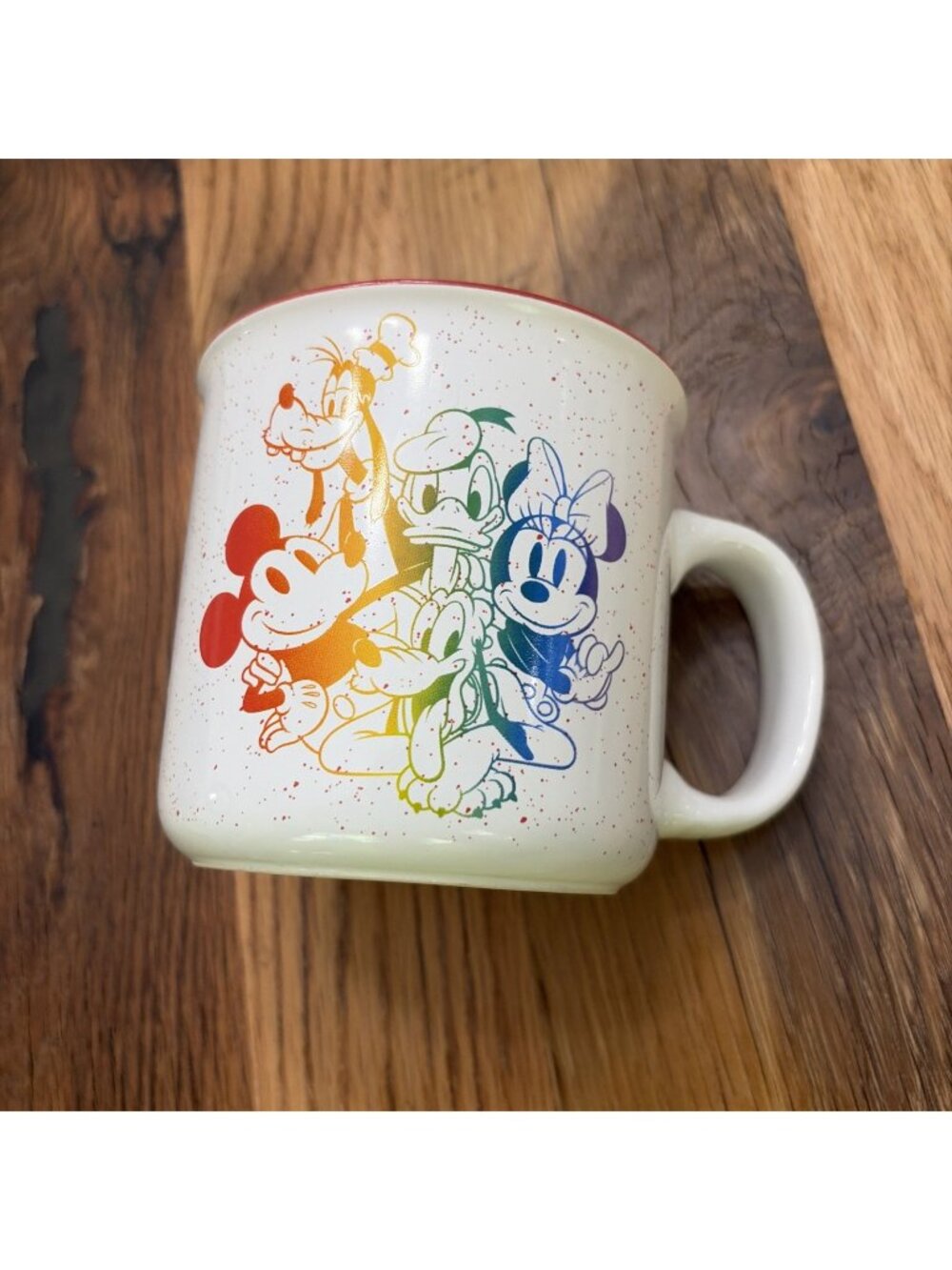 Disney Rainbow Collection Ceramic Coffee Tea Soup Or Décor Mug (20oz)